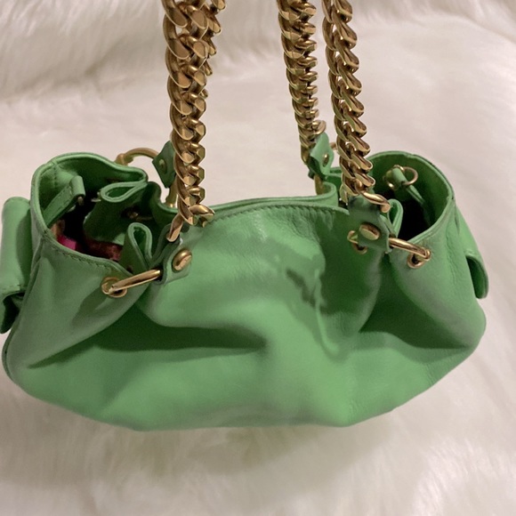 Juicy Couture Green Hobo Bag Like New Excellent Condition - Picture 2 of 11